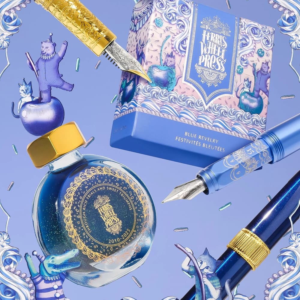 Limited Edition 2025 - Blue Revelry Joule Fountain Pen