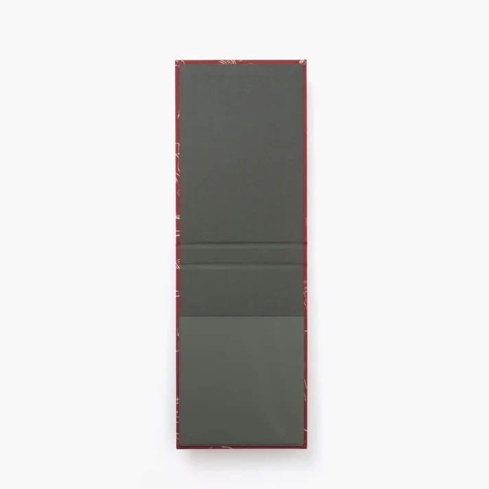 Mini note cover Palmehuset / History Burgundy - Notebook