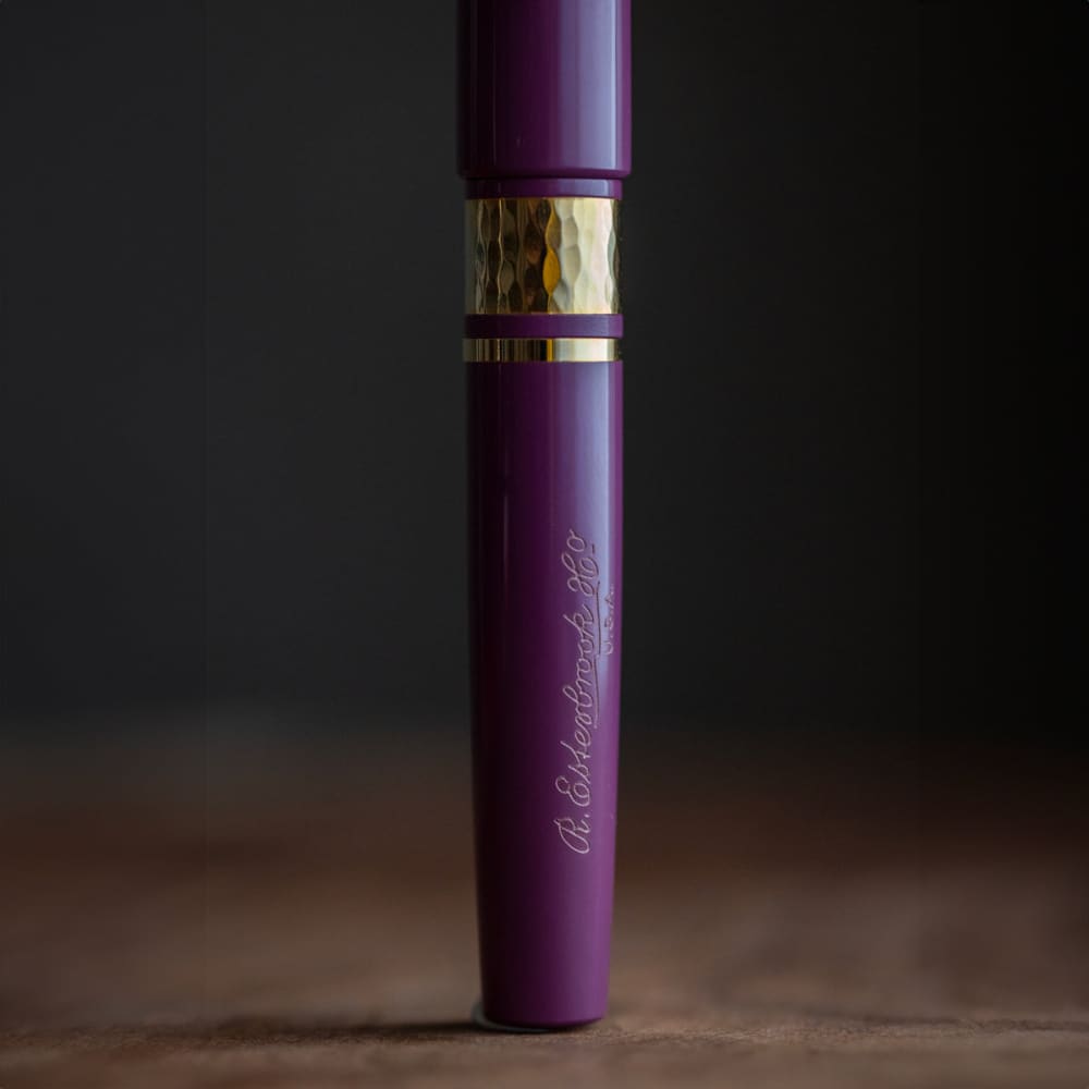 Model J Blackberry Ebonite with Gold trim - Fine - FOUTAIN