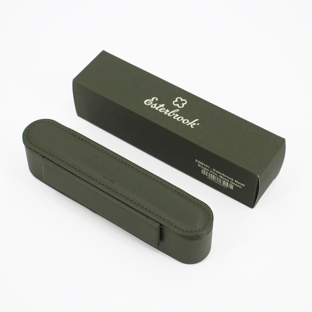 Moss Green Nook - One Pen Case - Pen Case