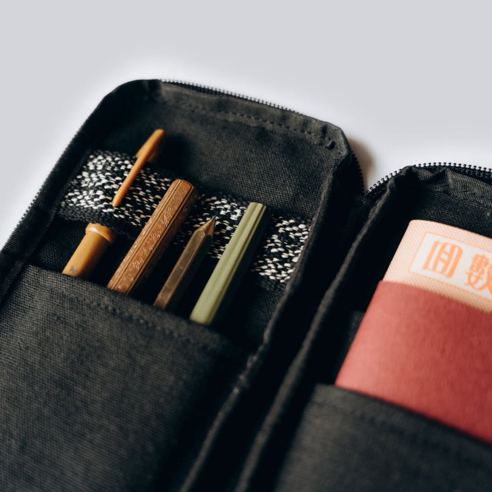 Pencil case ANYTHINGxROBINSON Black - Pouch