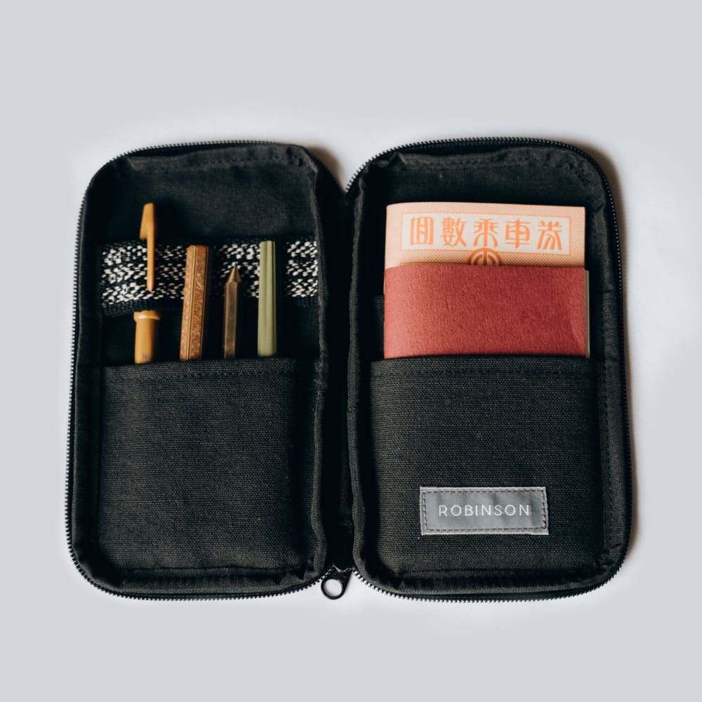 Pencil case ANYTHINGxROBINSON Black - Pouch
