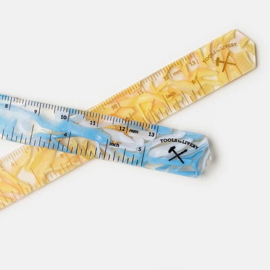 ruler / blue & white - Ruler