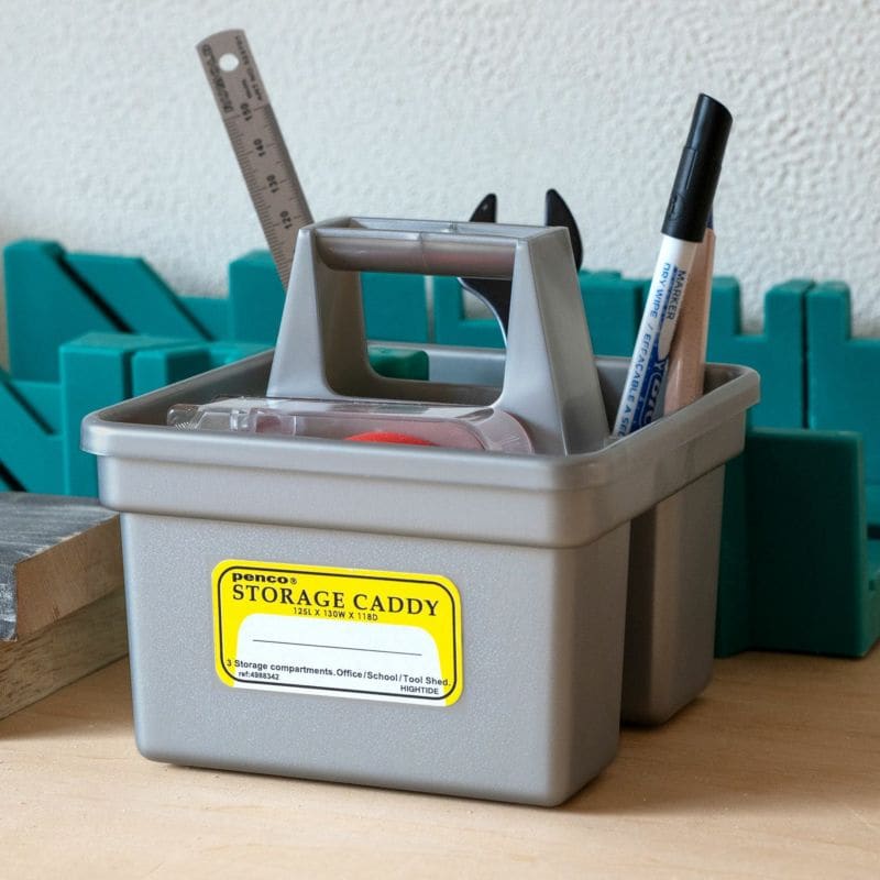 Storage Caddy Small Silver - Storage Box