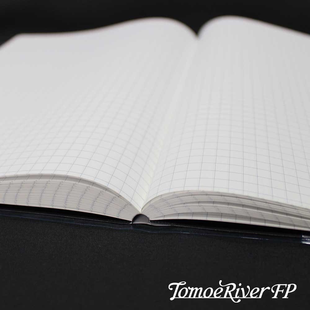 Tomoeriver Notebook hardcover 5mm Grid / A5 / White / 52
