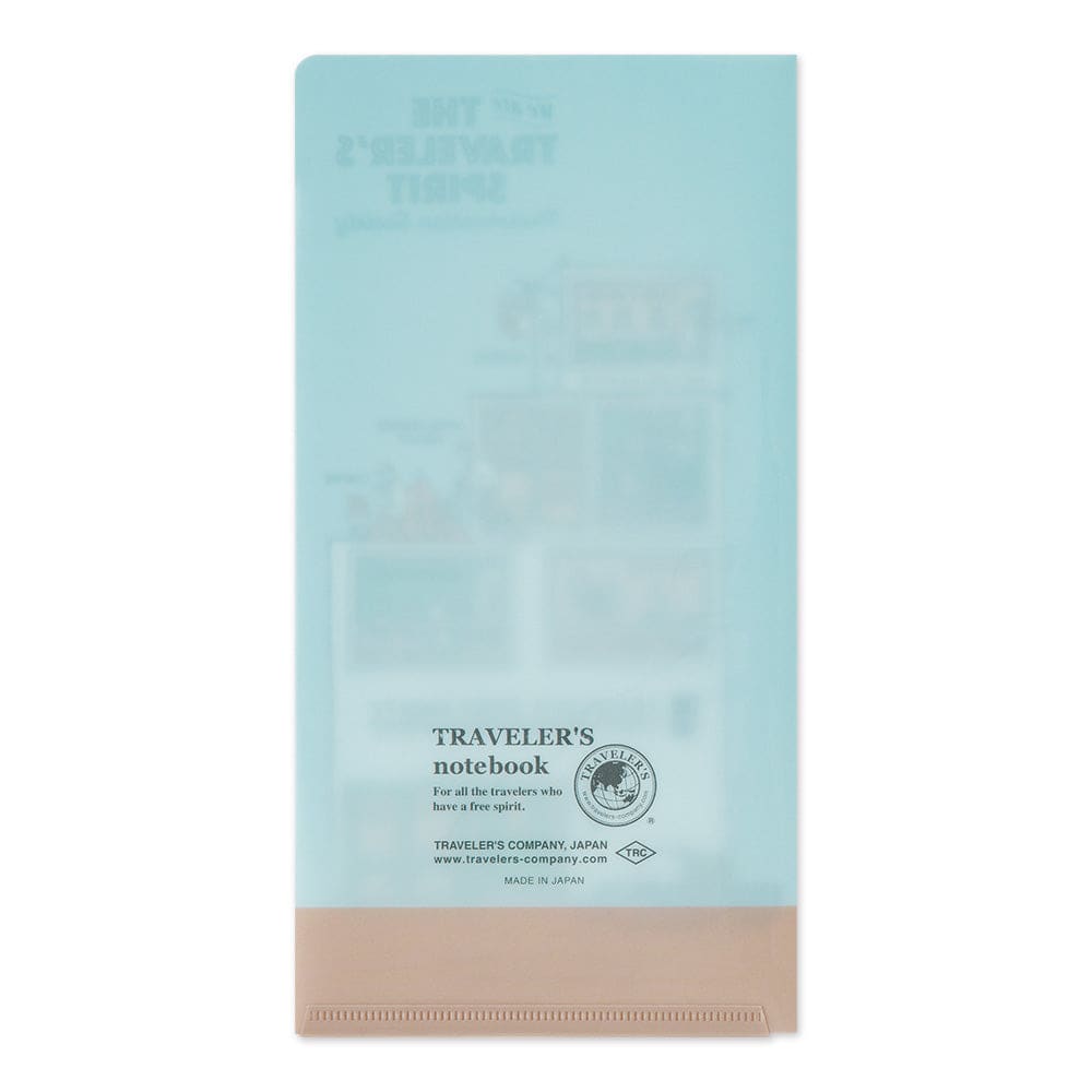 TRAVELER’S notebook Clear Folder 2026 Regular size