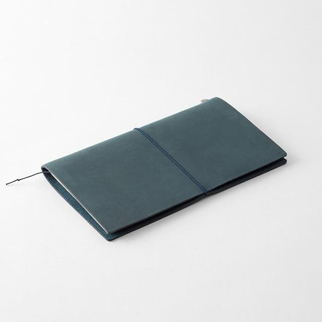 TRAVELER’S notebook cover Blue in Leather - TRAVELER’S