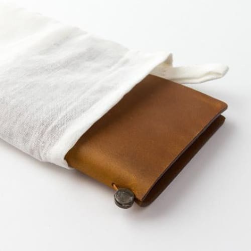 TRAVELER’S notebook cover Camel in Leather - Passport Size -