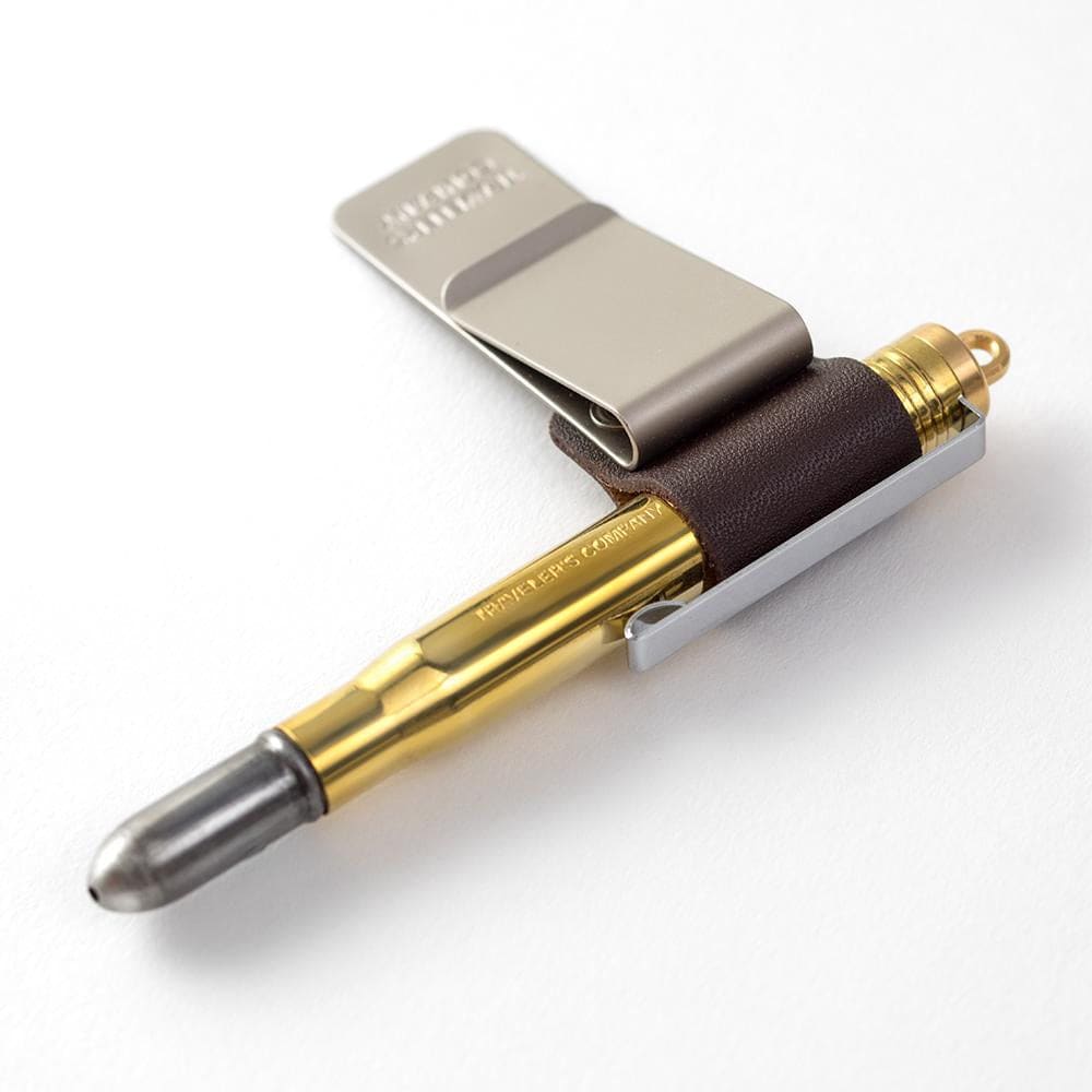 TRAVELER’S notebook Penholder Brown 016 - Pen Holder