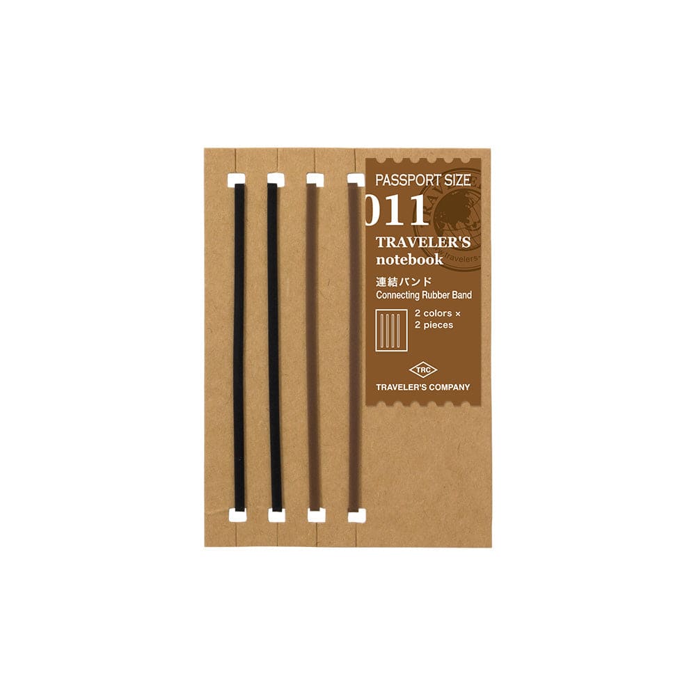 TRAVELER'S notebook Refill <Passport Size> Connecting Rubber Band 011 - The Outsiders 
