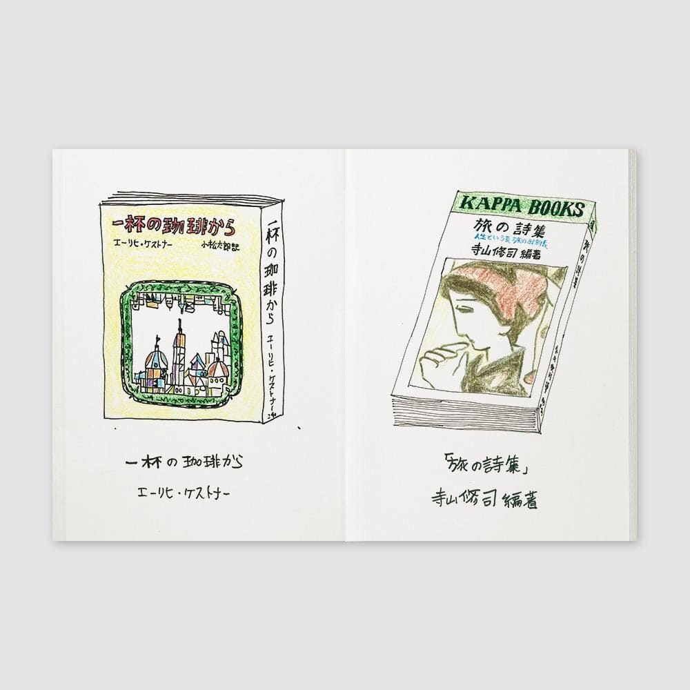 TRAVELER’S notebook Refill Drawing Paper 008 - Paper Refill