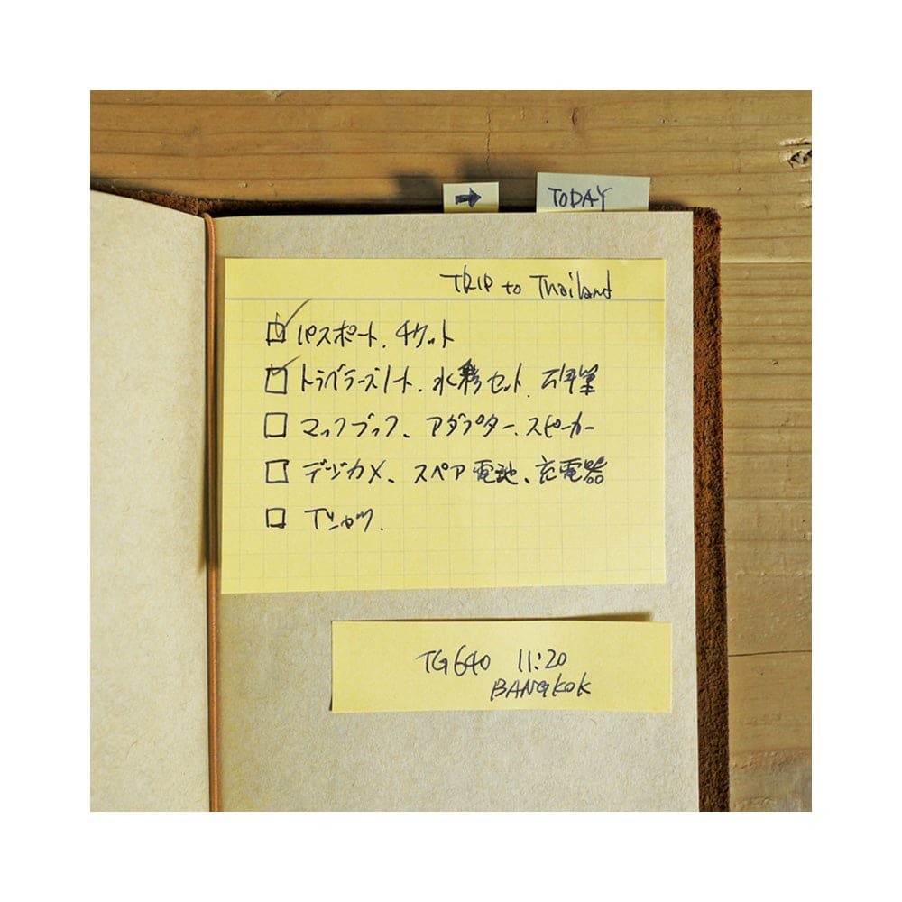 TRAVELER'S notebook Refill Sticky Memo Pad 022 - The Outsiders 