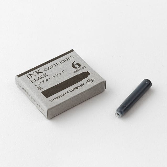 TRC Cartridge for BRASS Fountain Pen Black - The Outsiders 