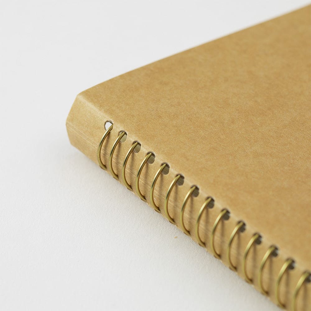 TRC SPIRAL RING NOTEBOOK <A6 Slim> Paper Pocket - The Outsiders 
