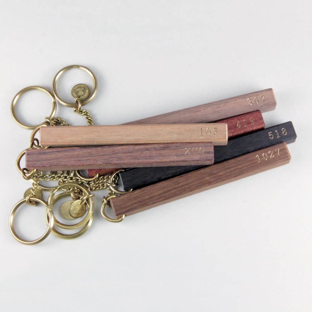 WOOD HOTEL KEY-HOLDER WALNUT - Key Holder